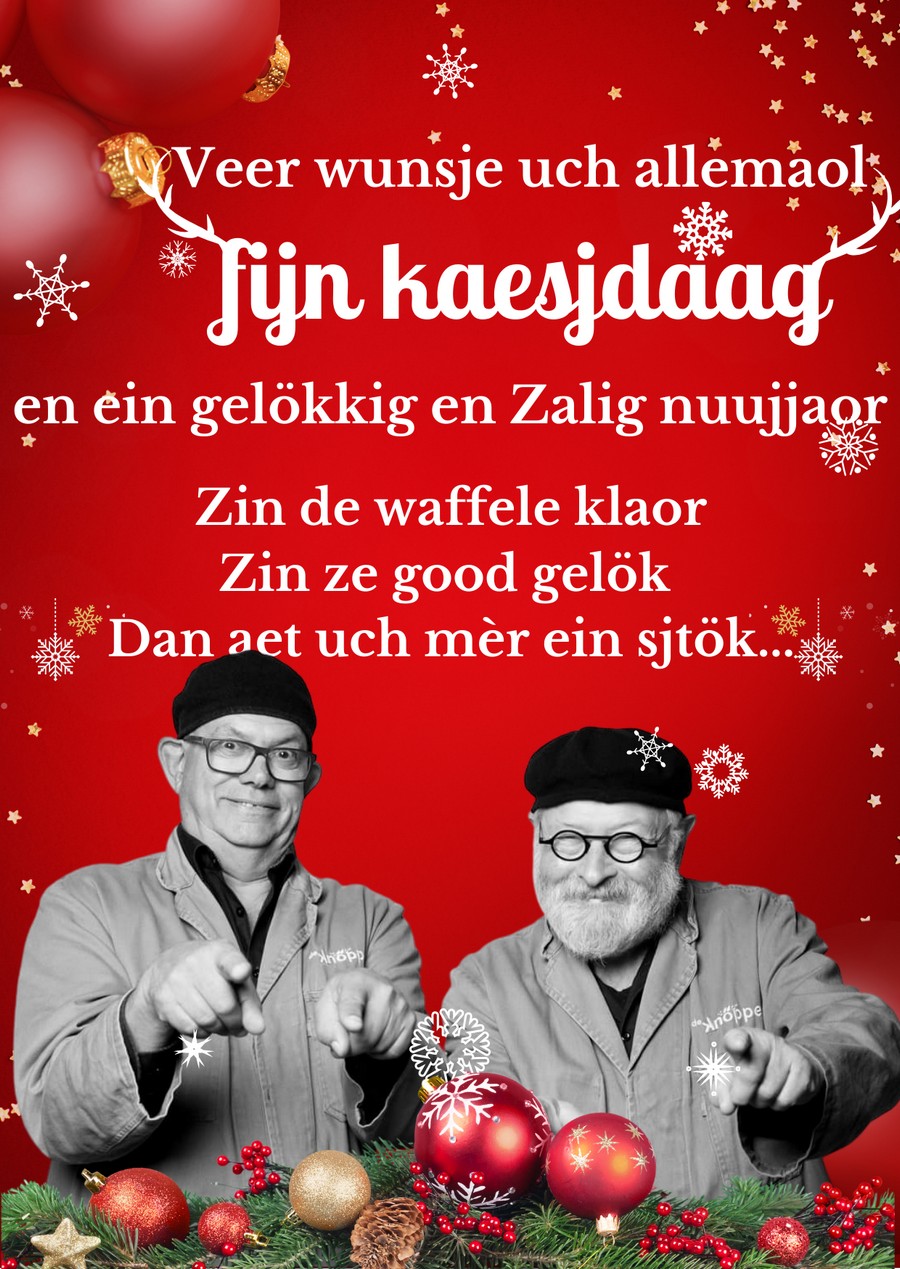 Fijne kerst en een gezond en gelukkig nieuw jaar